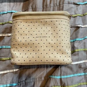kate spade "Out To Lunch" Lunch/Makeup Bag